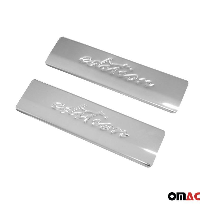 Einstiegsleisten Türschutzleisten für Nissan Navara 2015-2025 Edelstahl 4tlg