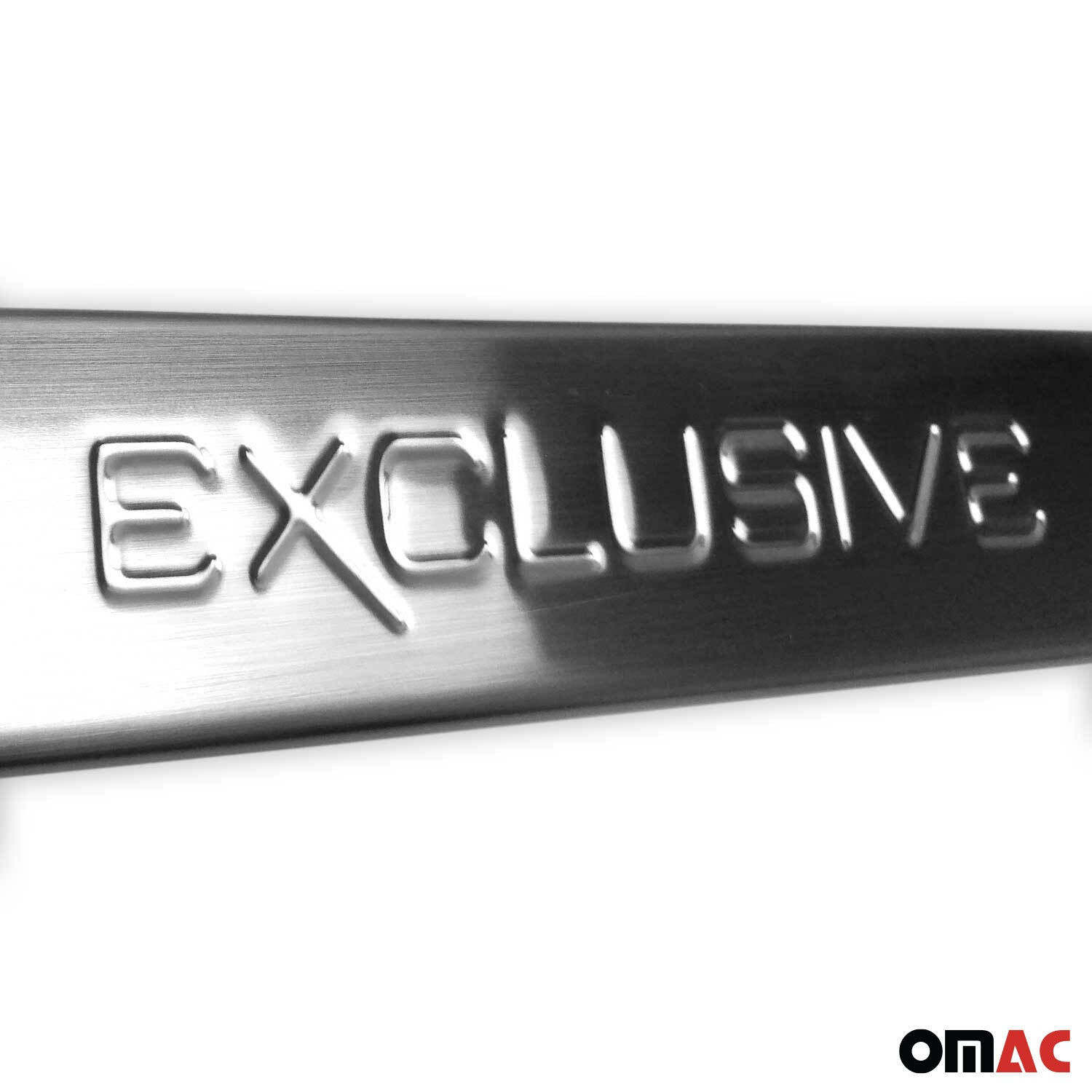 Einstiegsleisten Türschweller Abkantung for Toyota Exclusive Edelstahl Chrom 4x