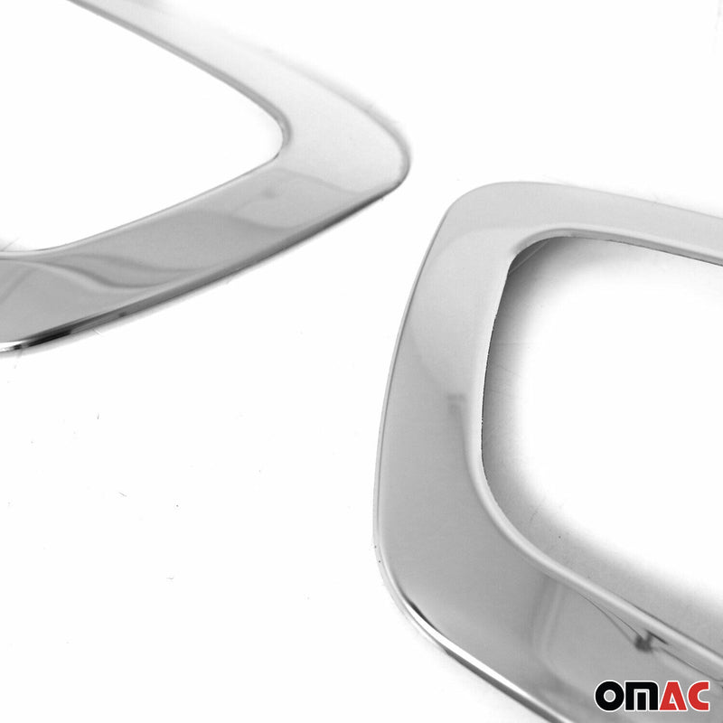 Nebelscheinwerfer Rahmen Umrandung für Ford Transit 2019-2025 Edelstahl 2x