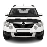 Haubenbra Steinschlagschutz Bonnet Bra für Skoda Yeti 2009-2013 Schwarz Halb