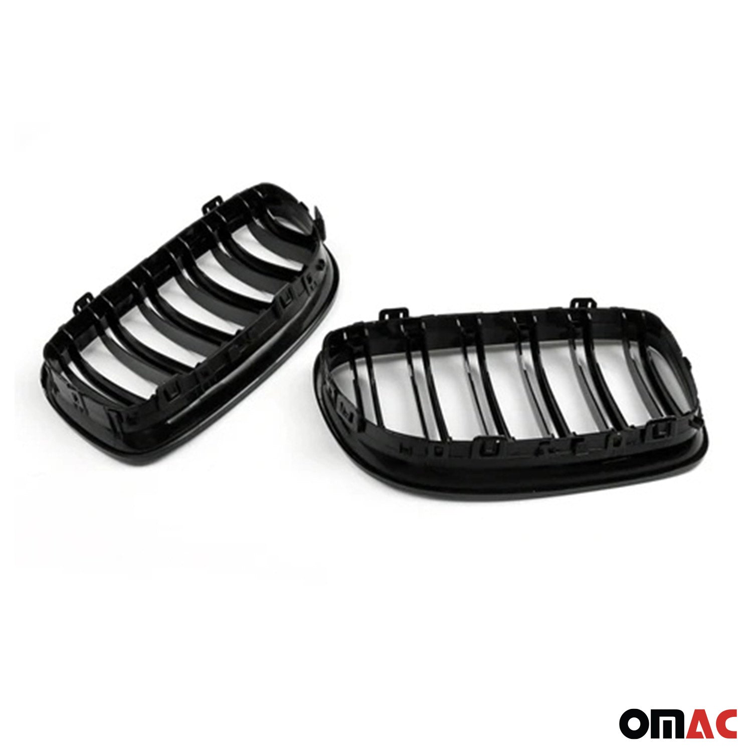 Nieren Grill Kühlergrill für BMW 3er E90 Limo 2009-2011 M3 Schwarz Glanz