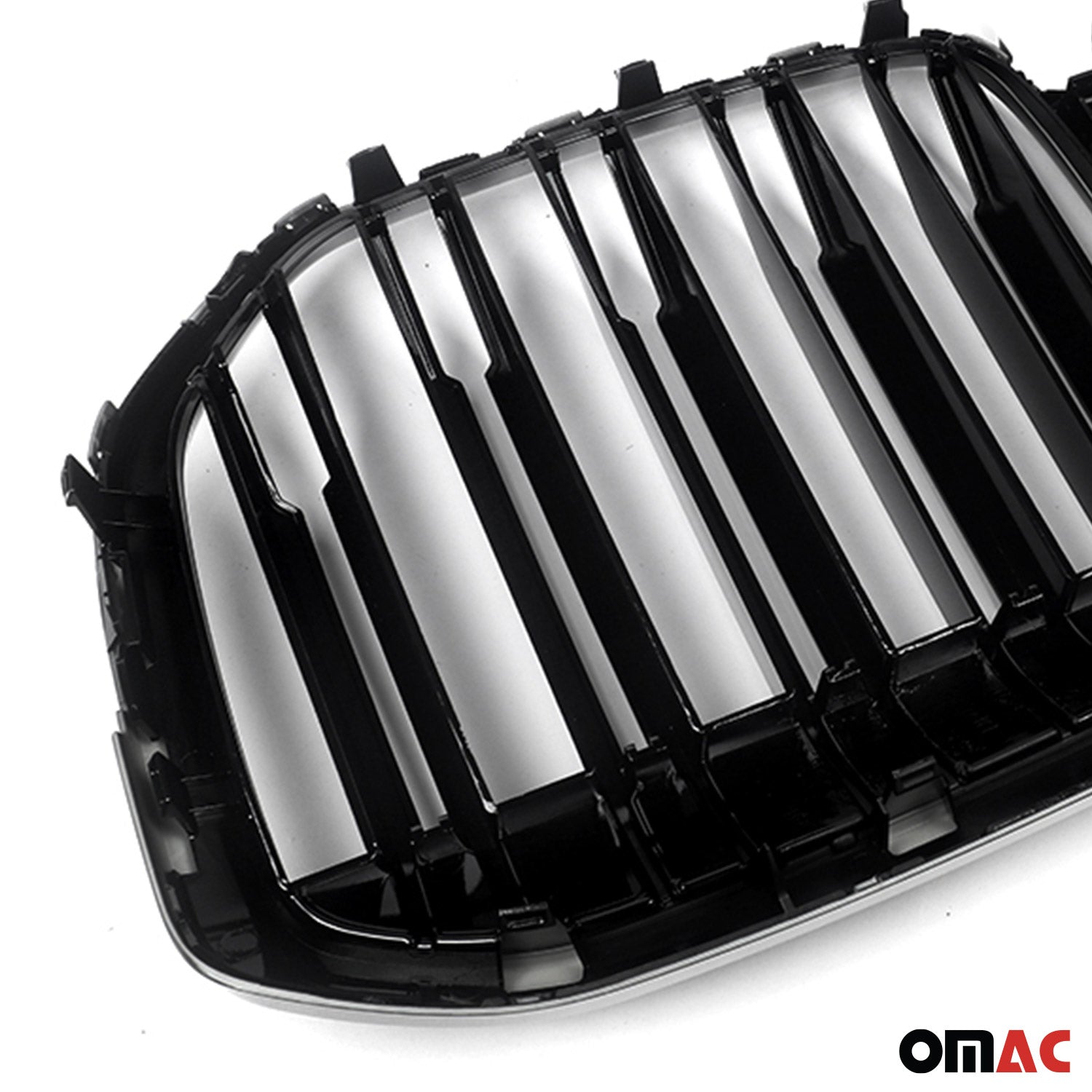 Nieren Grill Kühlergrill für BMW X7 G07 2019-2021 PRE FL Schwarz Glanz