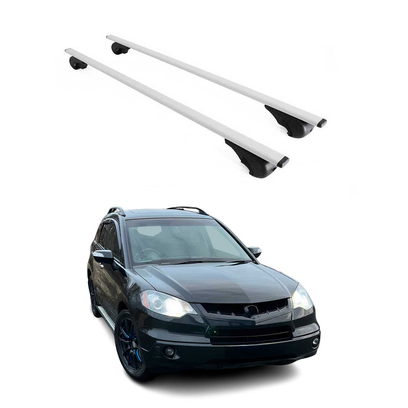 Dachträger Grundtäger für Acura RDX I II 2007-2018 75kg Metall Silber 2 tlg