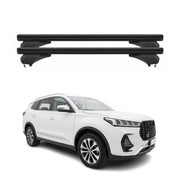 Menabo Dachträger für DR 7.0 2023-2026 Abschließbar Aluminium Schwarz 2 tlg