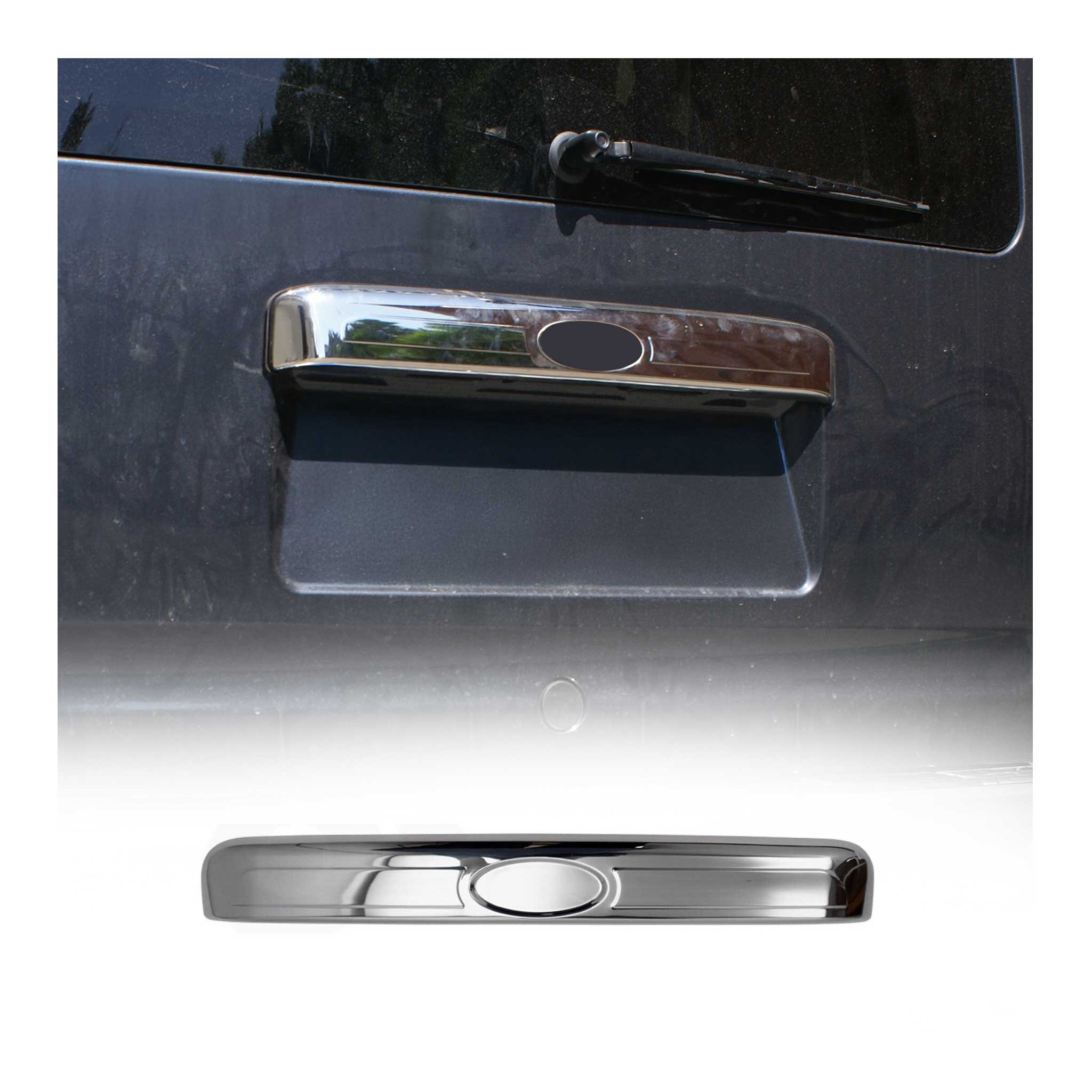 Kofferraumleiste Heckklappe Leiste für Ford Transit 2000-2014 Edelstahl Chrom
