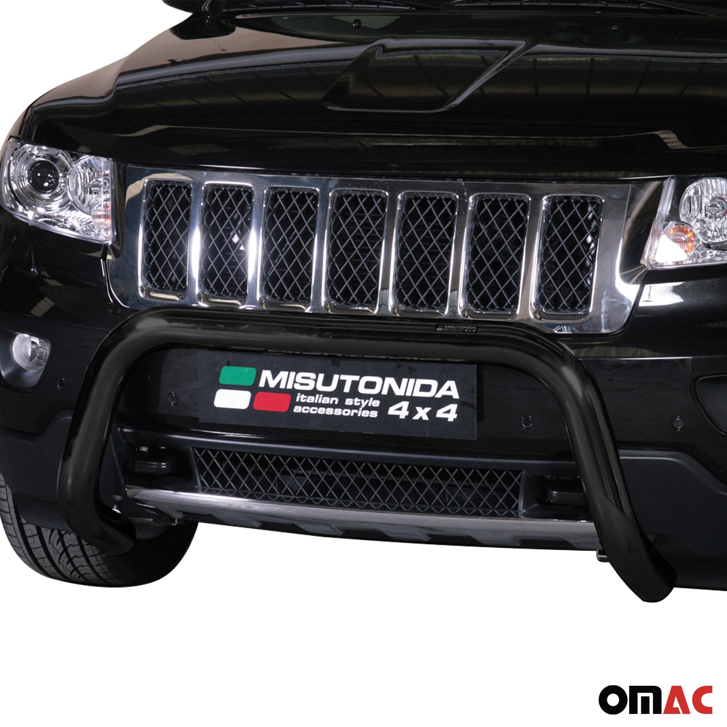 Frontbügel Frontschutzbügel für Jeep Grand Cherokee 2010-2013 ø76 Stahl Schwarz