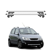 Menabo Dachträger Grundtäger für Hyundai Getz TB 2006-2011 90kg Alu Silber 2 tlg