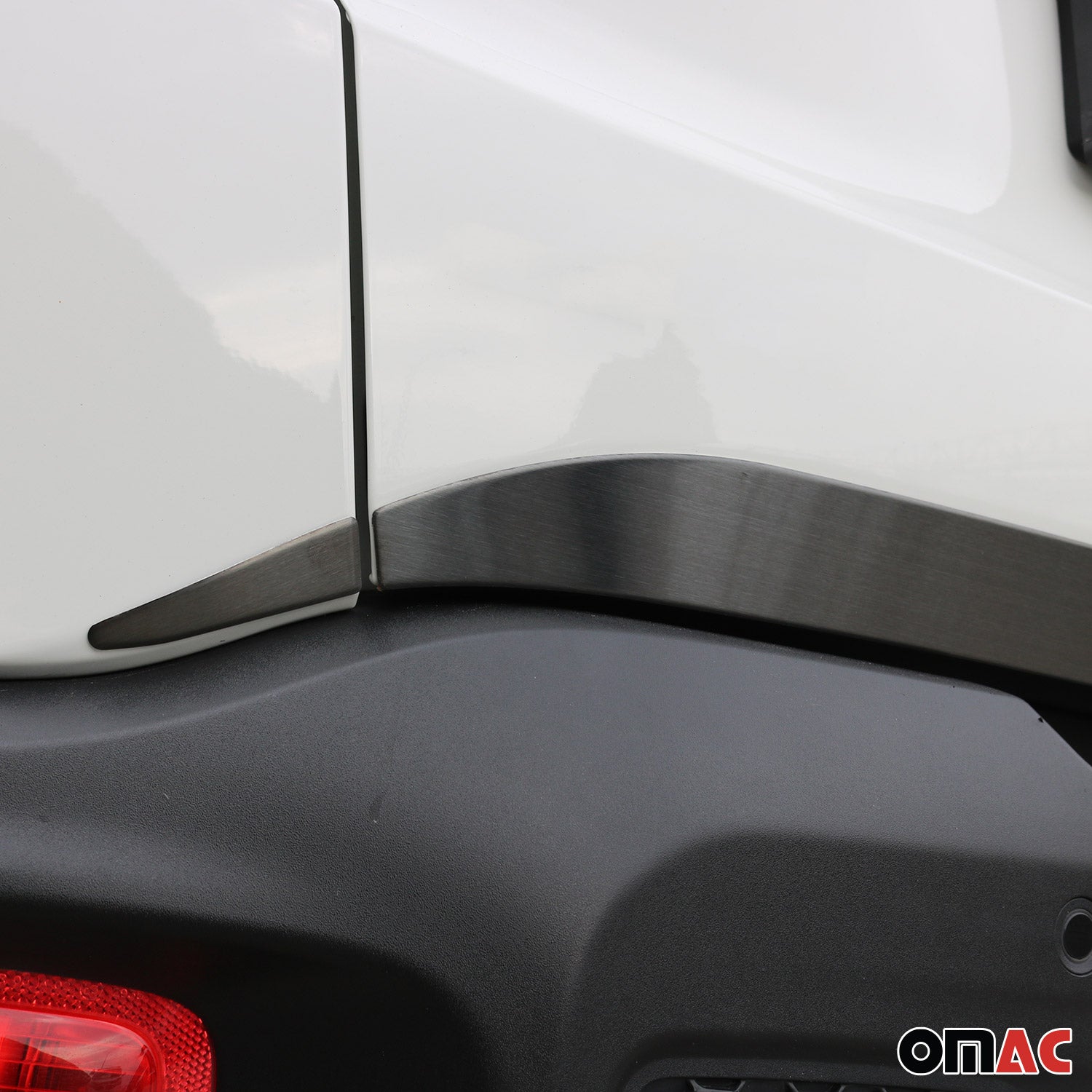 Kofferraumleiste Heckleiste für Jeep Renegade 2014-2024 Gebürstet Dunkel 3tlg