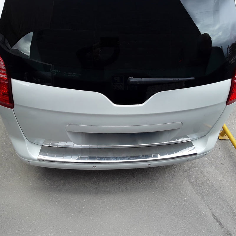 Ladekantenschutz Stoßstangenschutz für Peugeot 5008 Active 2017-2020 Edelstahl