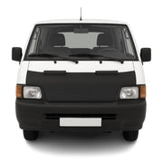 Haubenbra Steinschlagschutz für Mitsubishi L300 1994-2004 Schwarz Halb