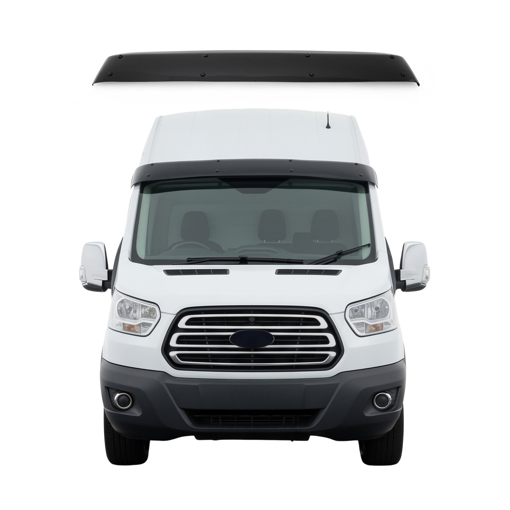 Sonnenblende äußeren Außensonnenblende für Ford Transit 2015-2026 Acryl