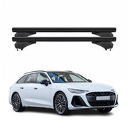 Menabo Dachträger Grundtäger für Audi A6 C9 Avant 2025-2026 Aluminium Schwarz 2x