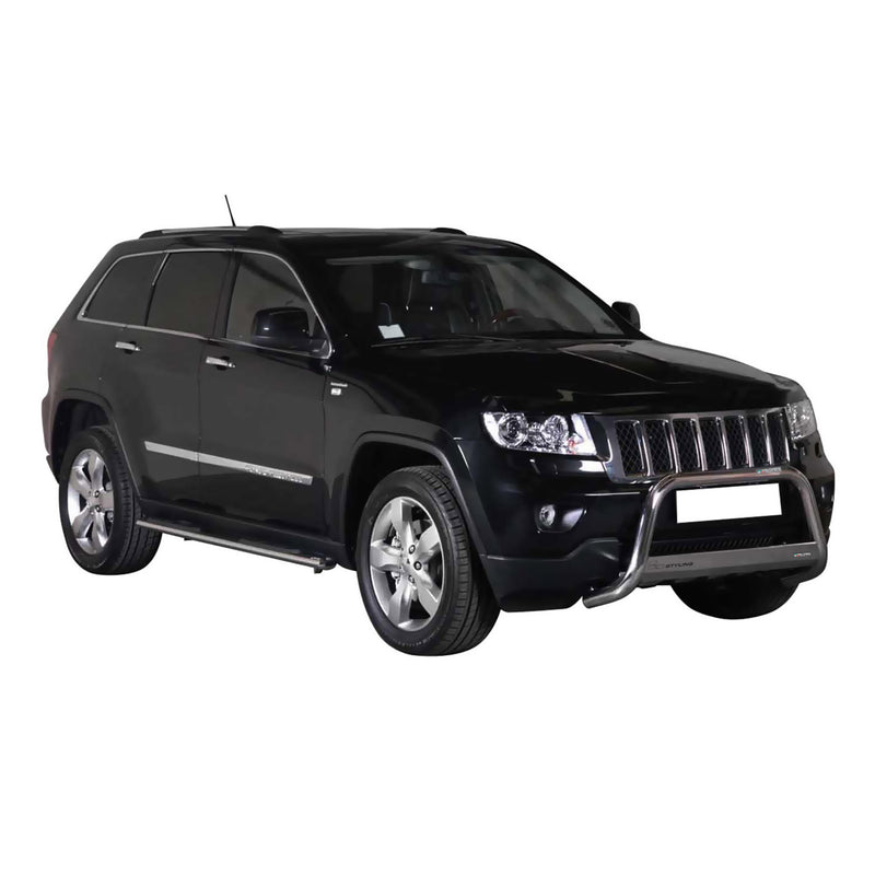 Frontbügel Frontschutzbügel für Jeep Grand Cherokee 2010-2013 ø63mm Stahl Silber