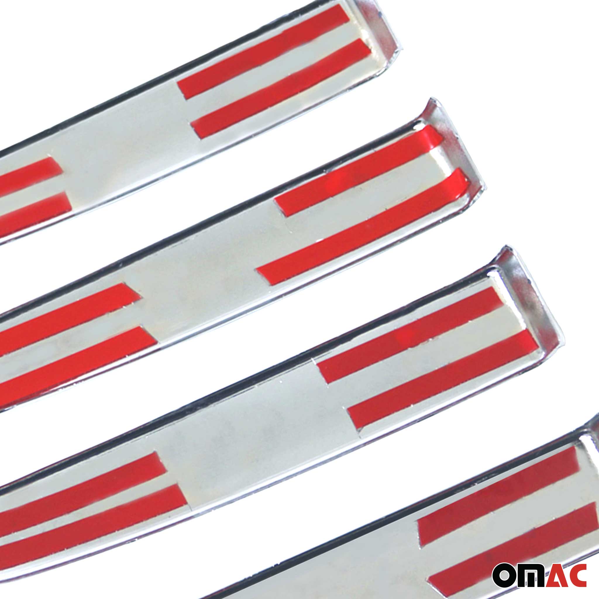 Türgriff Blende Türgriffkappen für Fiat Ducato 2006-2026 Chrom ABS Silber 4tlg