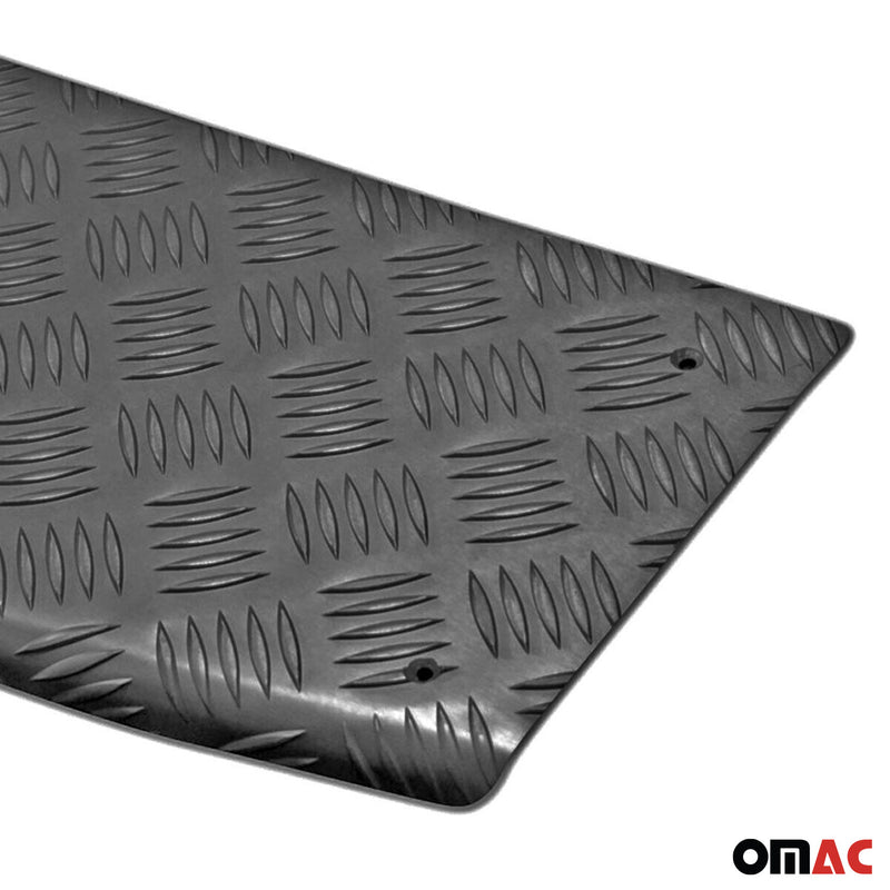 Ladekantenschutz Stoßstangenschutz für Ford Transit 2014-2025 Aluminium Schwarz