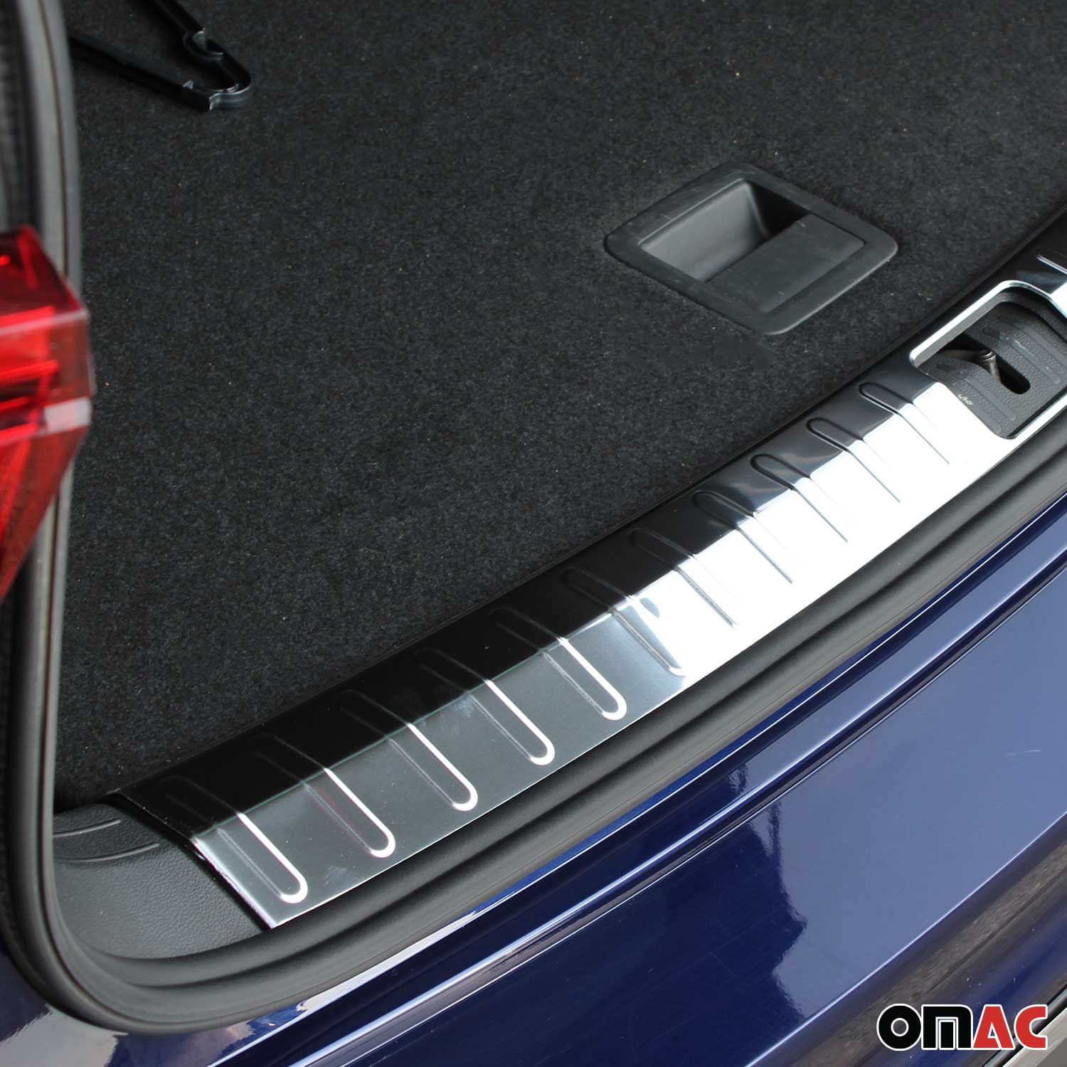 Ladekantenschutz Stoßstange für VW Tiguan II / Allspace 2016-23 Edelstahl Chrom
