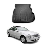 Kofferraummatte Kofferraumwanne für Mercedes E Klasse W211 2002-2009 Gummi TPE