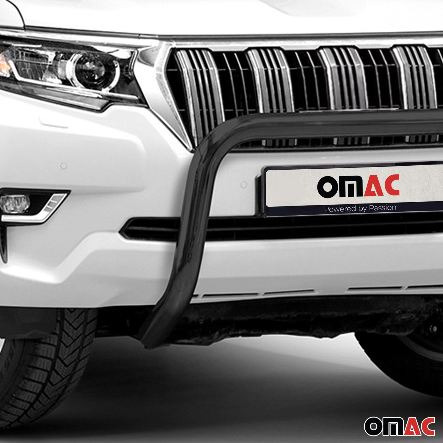 Frontbügel Frontschutz für Toyota Land Cruiser J15 2019-23 ABE Stahl Schwarz