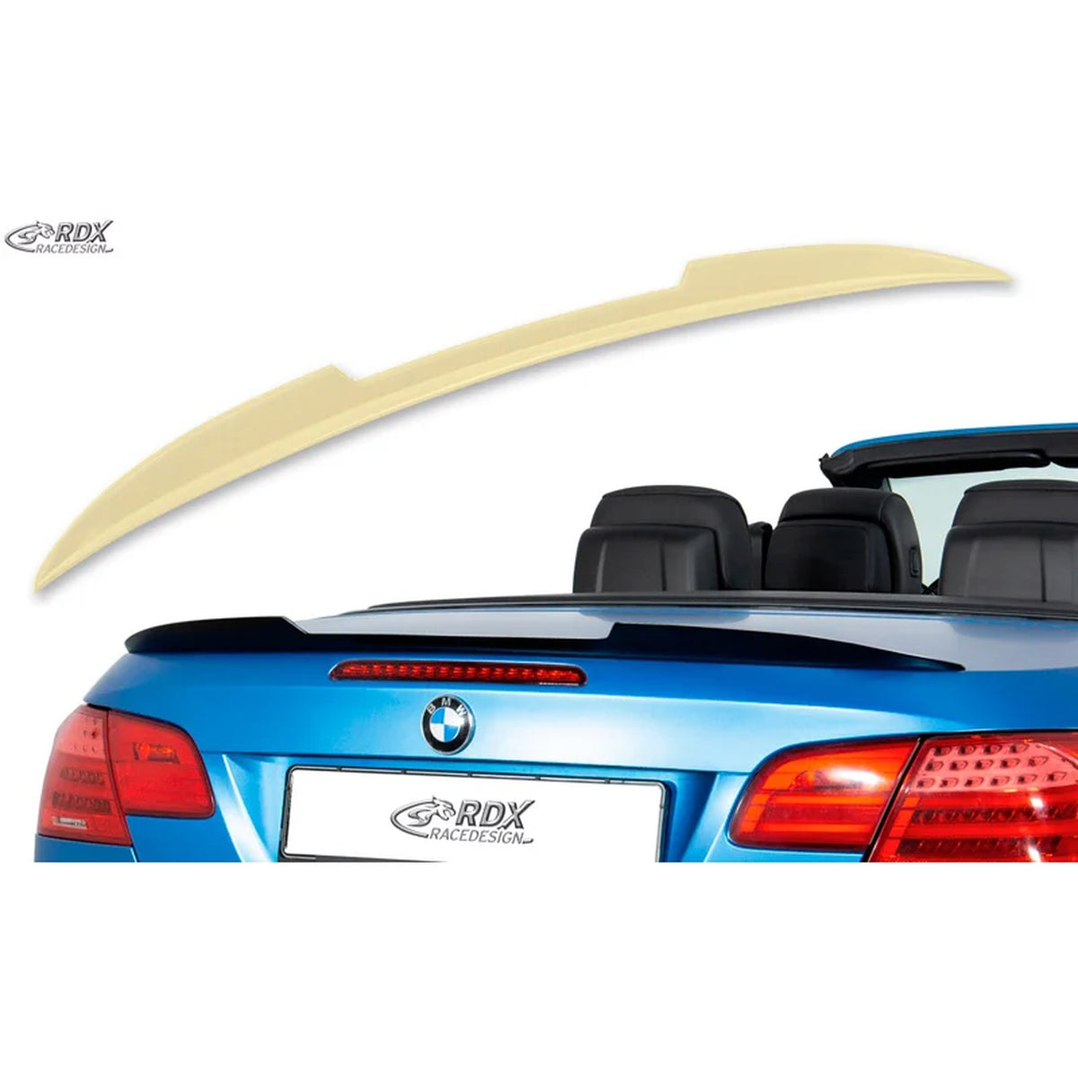 RDX Heckspoiler für BMW 3er E93 Cabrio Polyurethan TÜV