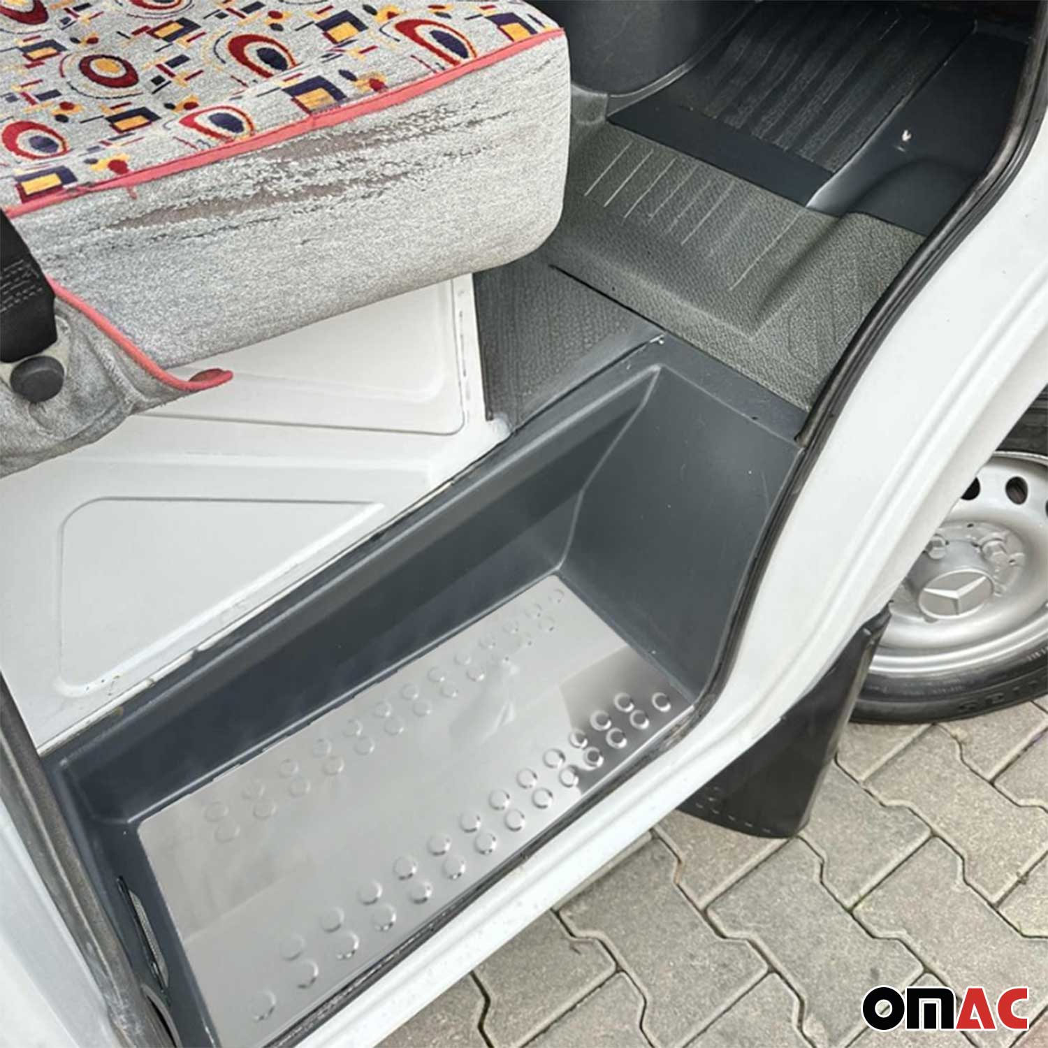 Einstiegsleisten Türschweller für Mercedes Sprinter W903 1995-2006 Edelstahl 3x