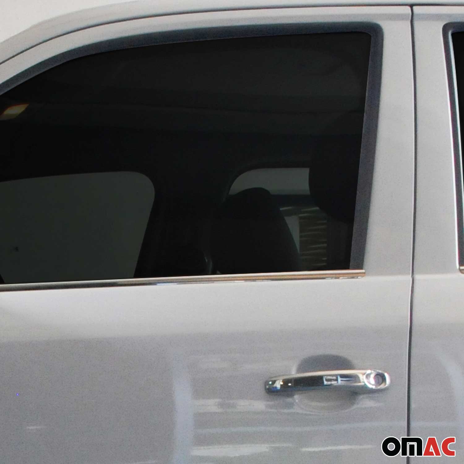 Fensterleisten Zierleisten für VW Amarok 2010-2021 Edelstahl Chrom 4tlg
