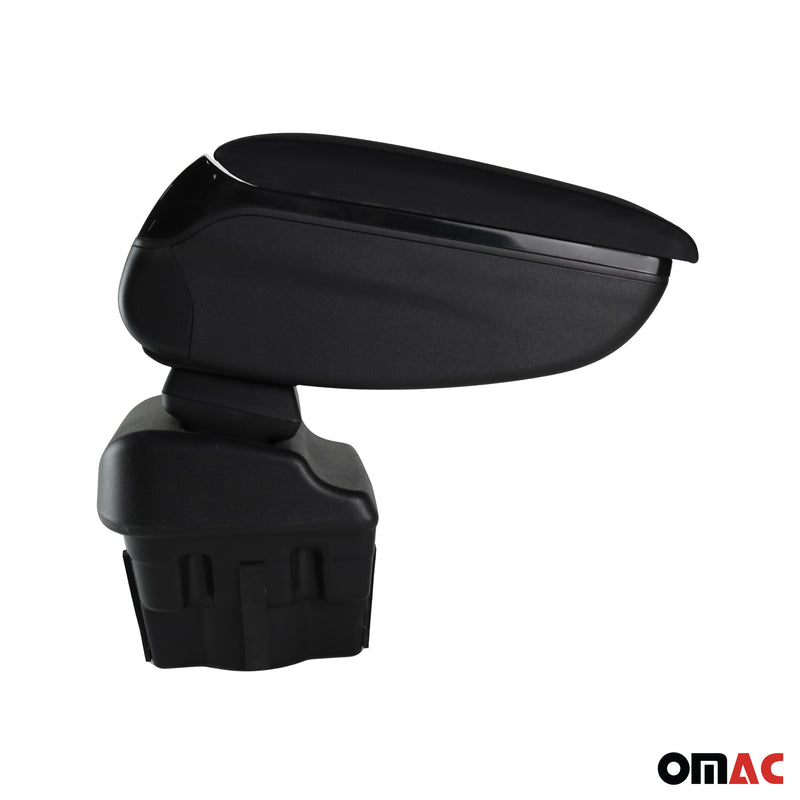 Armlehne Mittelarmlehne für Opel Astra J 2009-2015 PU-Leder ABS Schwarz