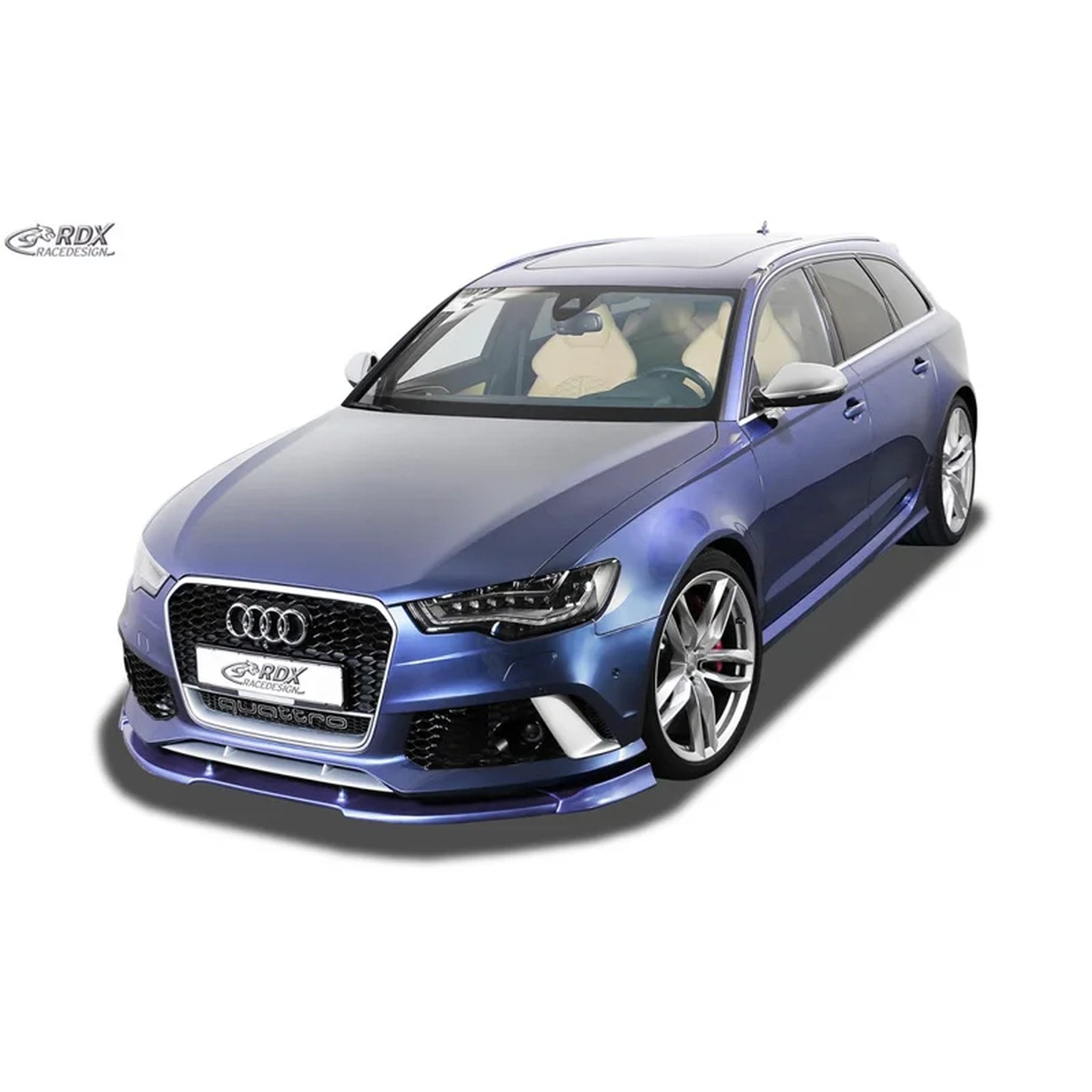 RDX Frontspoiler Vario-X für Audi RS6 4G/C7 2013- Polyurethan TÜV