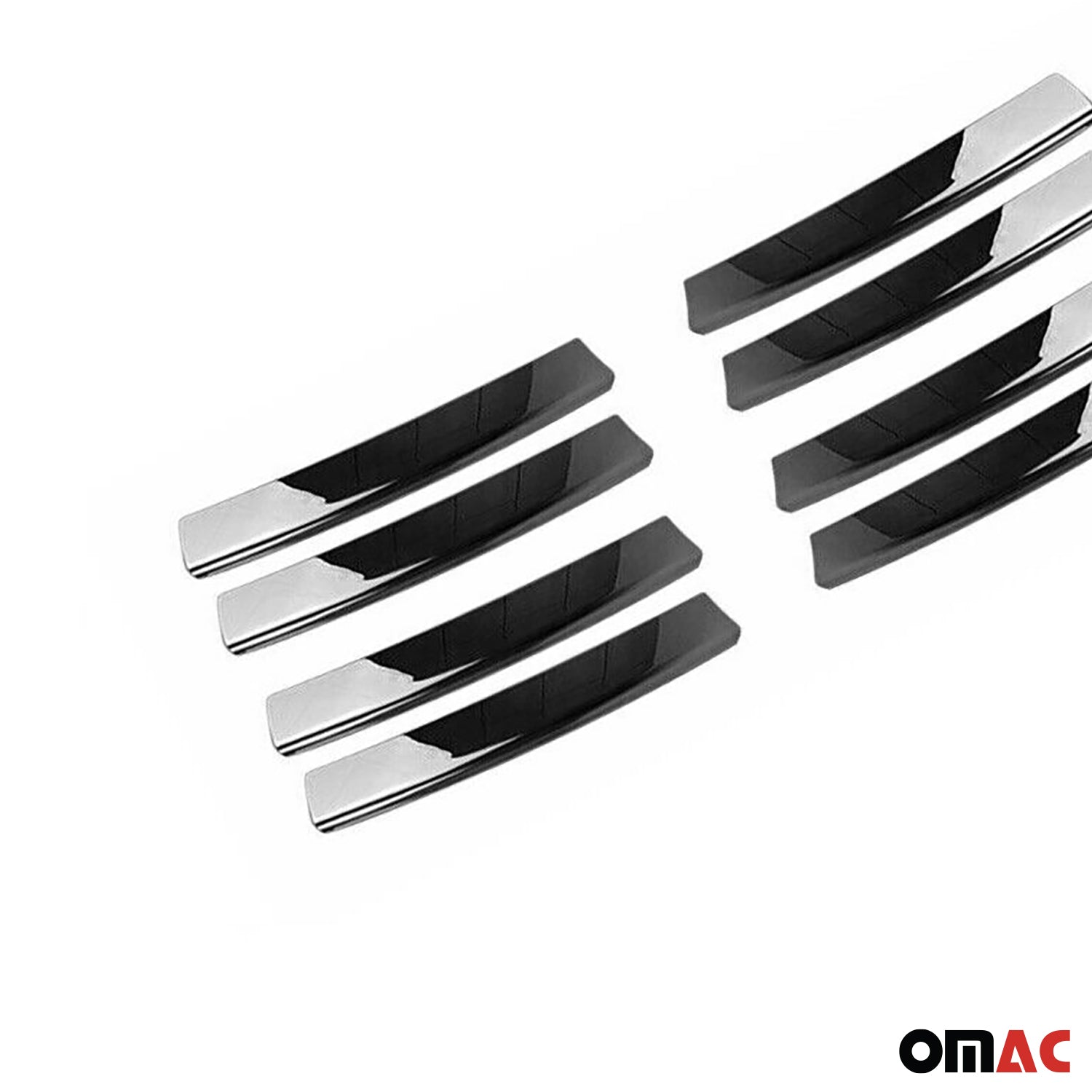 Kühlergrill Leisten Grillleisten für VW Bora 1998-2005 Edelstahl Chrom 8tlg