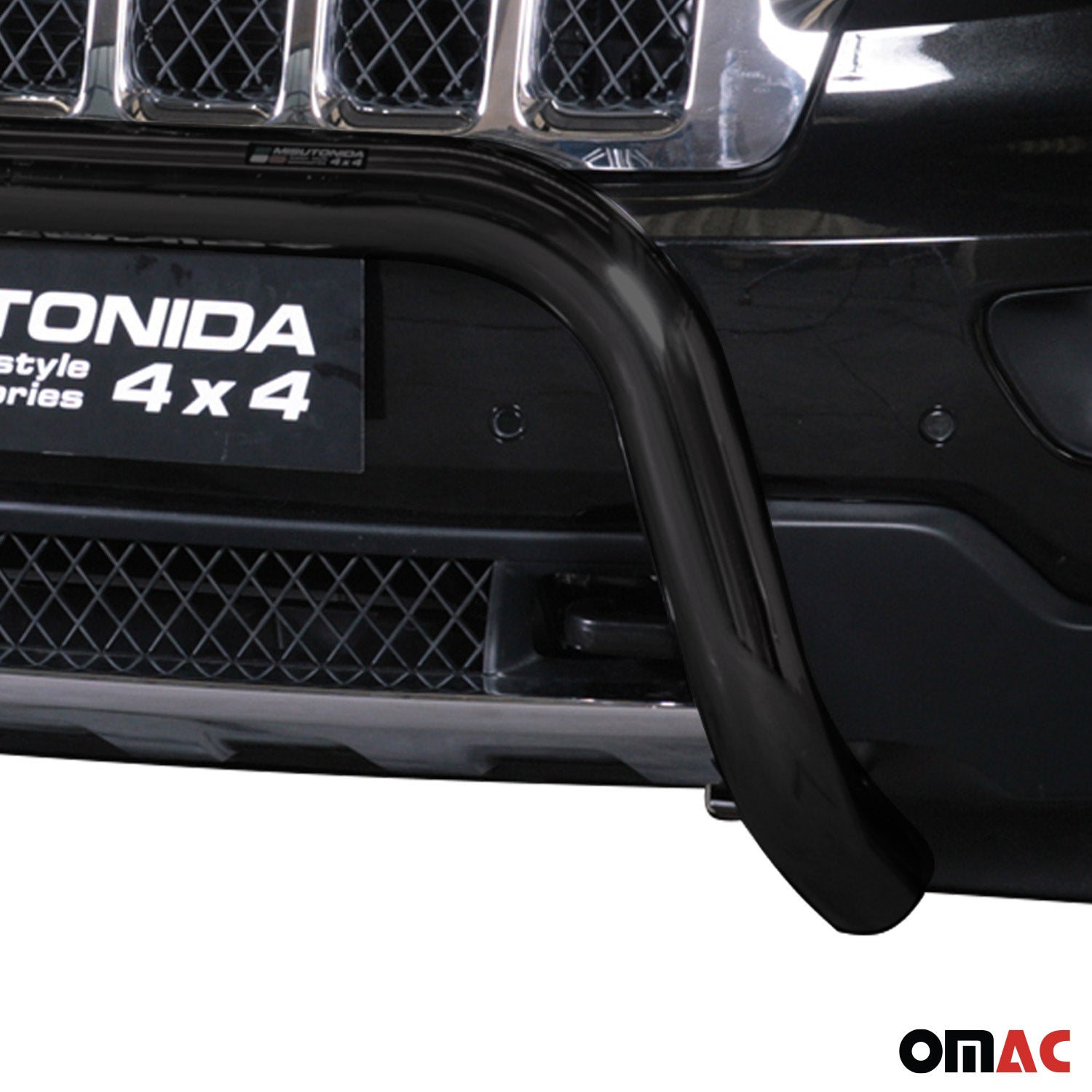 Frontbügel Frontschutzbügel für Jeep Grand Cherokee 2010-2013 ø76 Stahl Schwarz