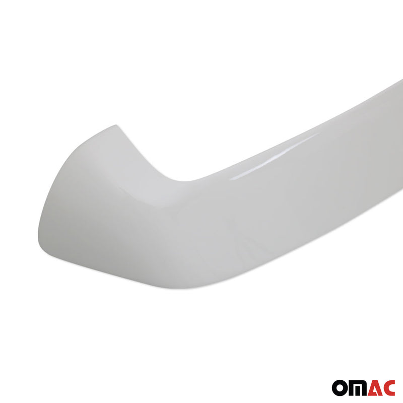Heckspoiler Dachspoiler Hecklippe für Nissan Juke 2011-2019 ABS Lackiert Weiß