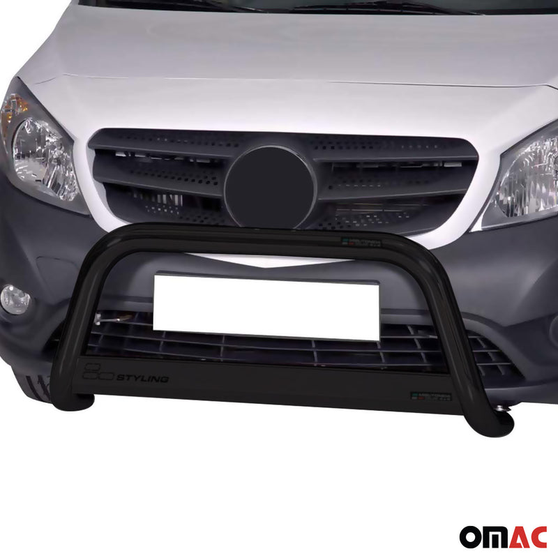 Frontbügel Frontschutzbügel für Mercedes Citan 2012-2020 ø63mm Stahl Schwarz