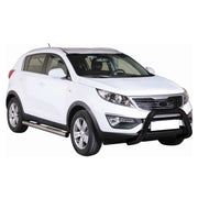 Frontbügel Frontschutzbügel für Kia Sportage 2010-2015 ø76mm Stahl Schwarz
