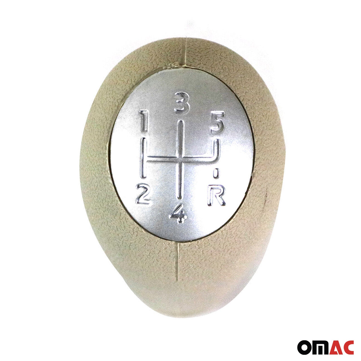 Schaltknopf Schaltknauf für Renault Fluence 2009-2015 5 gang Kunstleder Beige