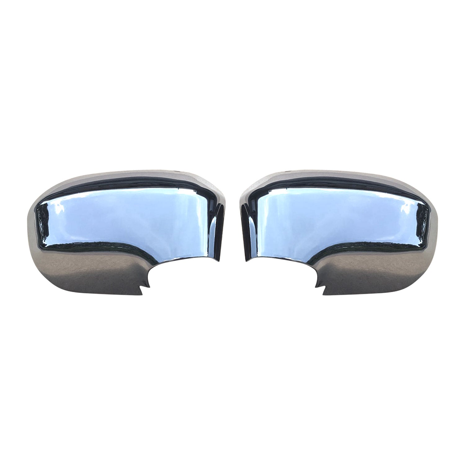 Spiegelkappen Spiegelabdeckung für Honda Civic mk8 Limo 2006-11 Pre-FL Chrom Abs