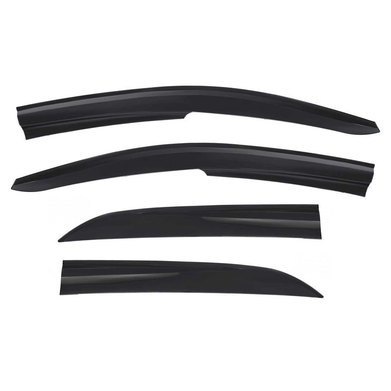 4x Windabweiser Regenabweiser für Toyota Corolla 2007-2013 Limo Acryl Dunkel