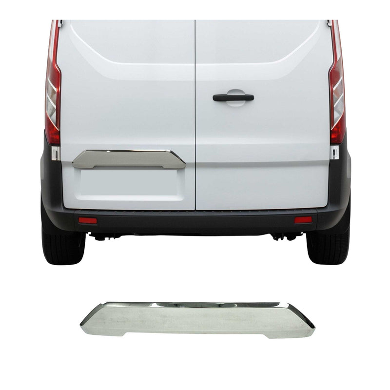 Kofferraumleiste Heckleiste für Ford Transit Custom 2014-2024 Edelstahl Chrom