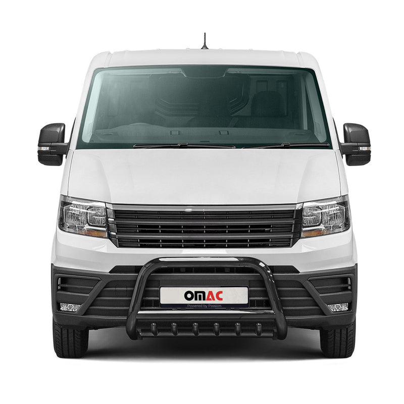 Frontbügel Frontschutzbügel für VW Crafter 2017-2024 mit ABE Stahl Schwarz