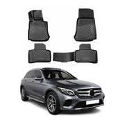 OMAC Gummi Fußmatten für Mercedes GLC X253 C253 2015-2022 TPE Automatten