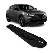 Trittbretter Seitenschweller für Alfa Romeo Tonale 2022-2026 Schwarz 2 tlg