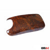 Center armrest cover for Mercedes CLK C209 A209 2002-2010 burl wood without phone