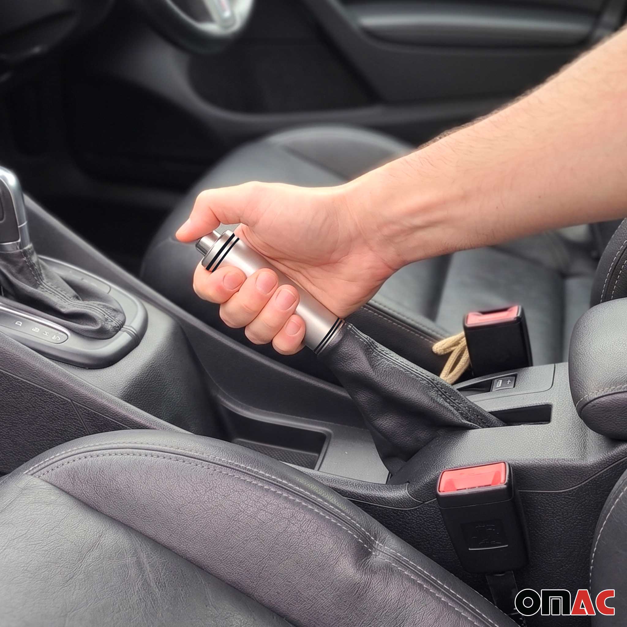 Handbremsgriff & Manschette für Peugeot 207 1007 Citroen C2 C3 C4 DS3 Alu Matt