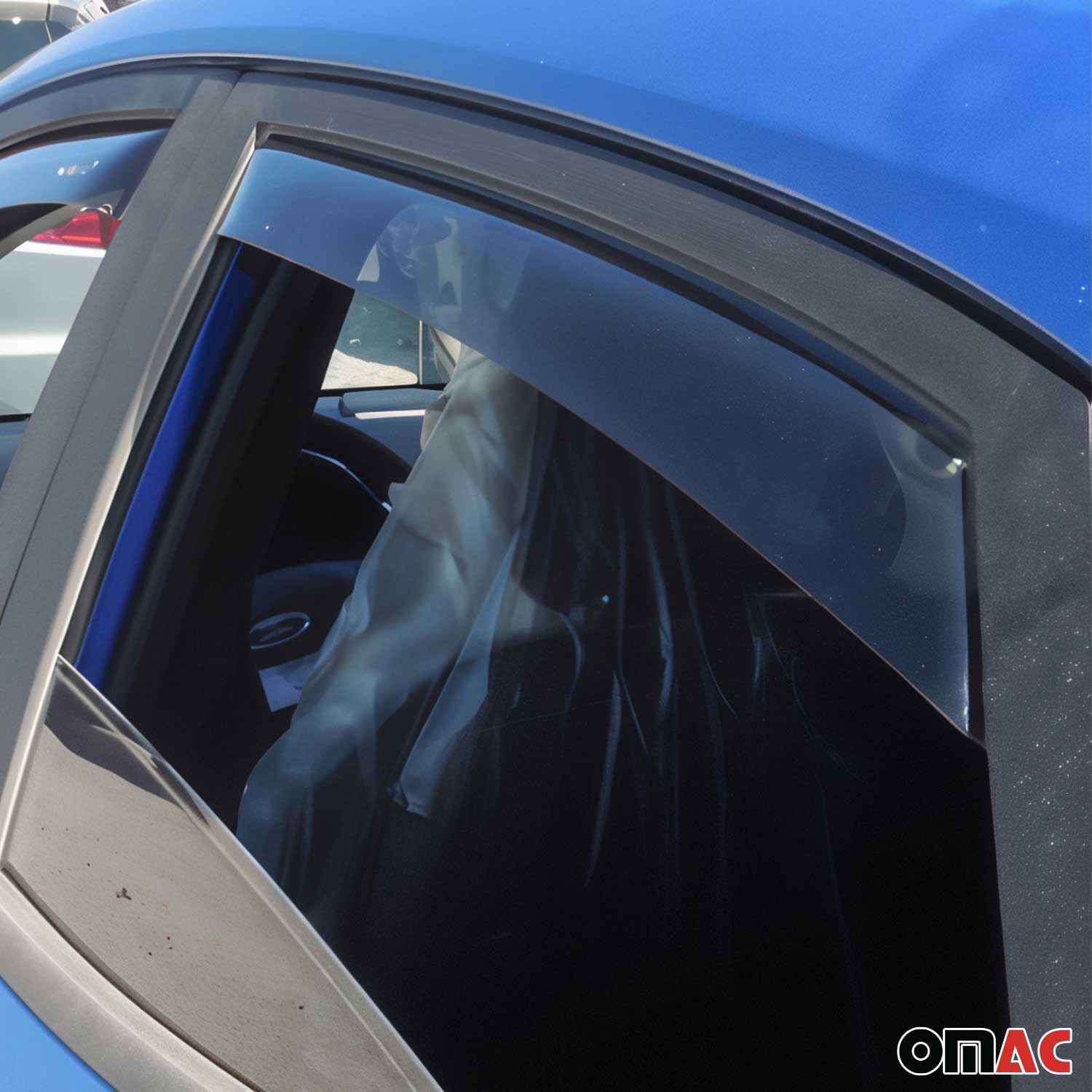 Windabweiser Regenabweiser für Ford Puma 2019-2025 Dunkel Acryl 4tlg