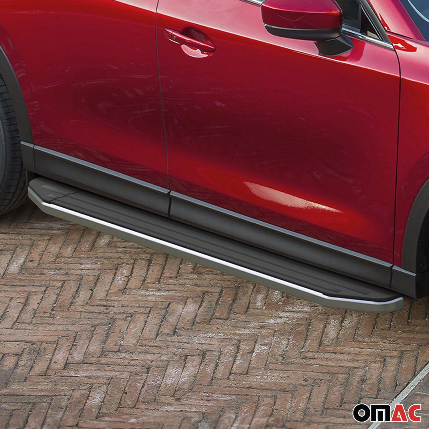Trittbretter Seitenschweller für Mazda CX-5 2017-2024 ABE Alu