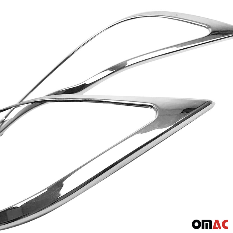 Frontlicht Rahmen Scheinwerfer Blende für BMW 3er E90 2005-2013 Chrom ABS 2x