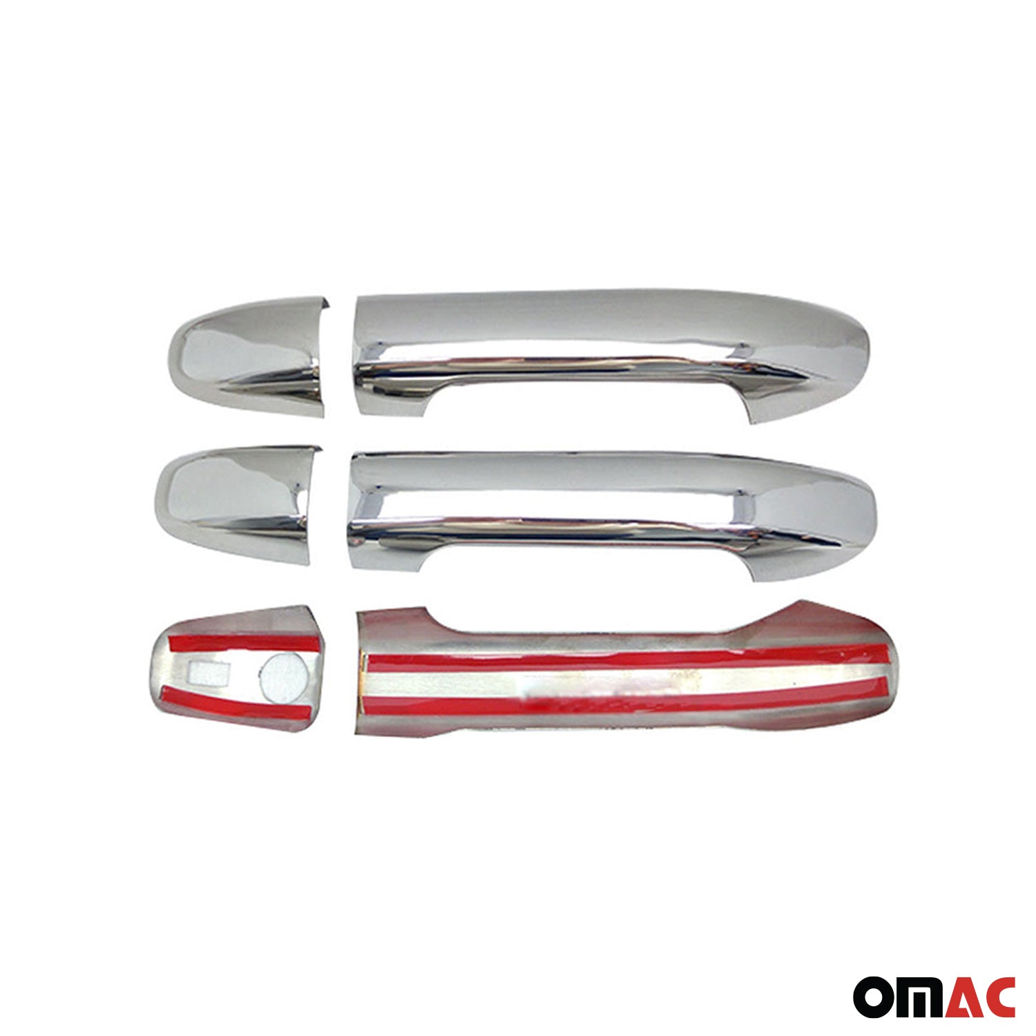 Chrom Türgriff Blende für Mercedes Vito 2014-2021 3-Tür Edelstahl 6tlg