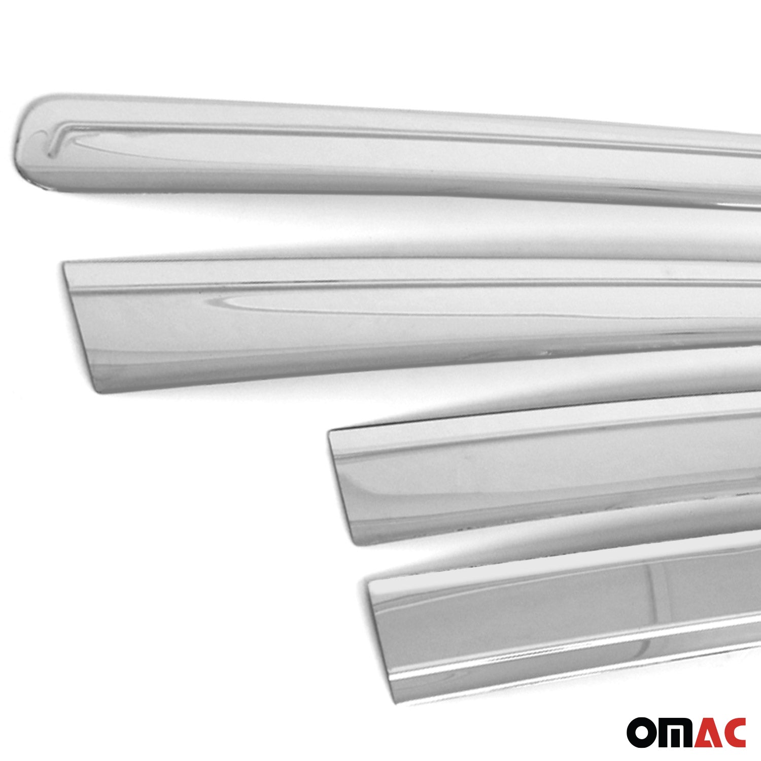 Seitentürleiste Türleisten Türschutzleiste für Ford Ranger 2015-2024 Chrom 4x