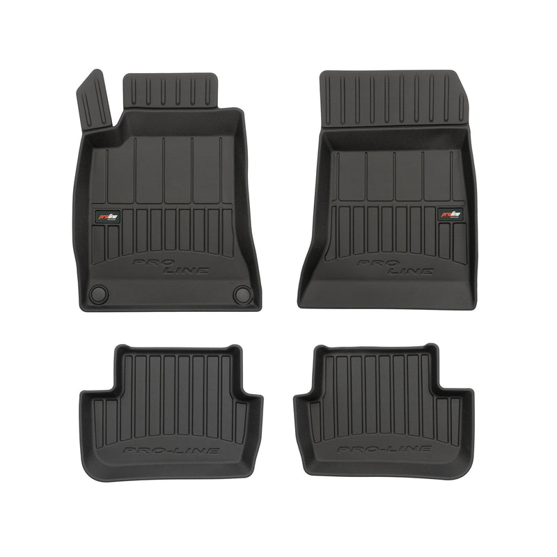 OMAC Gummi Fußmatten für Mercedes CLA Klasse Coupe C117 2013-2019 Premium TPE 4x