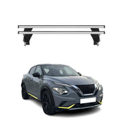 Menabo Dachträger Grundtäger für Nissan Juke 2019-2026 50kg Alu Silber 2 tlg