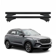 Menabo Dachträger für Hyundai iX25 / Creta 2020-2026 Aluminium Schwarz 2 tlg