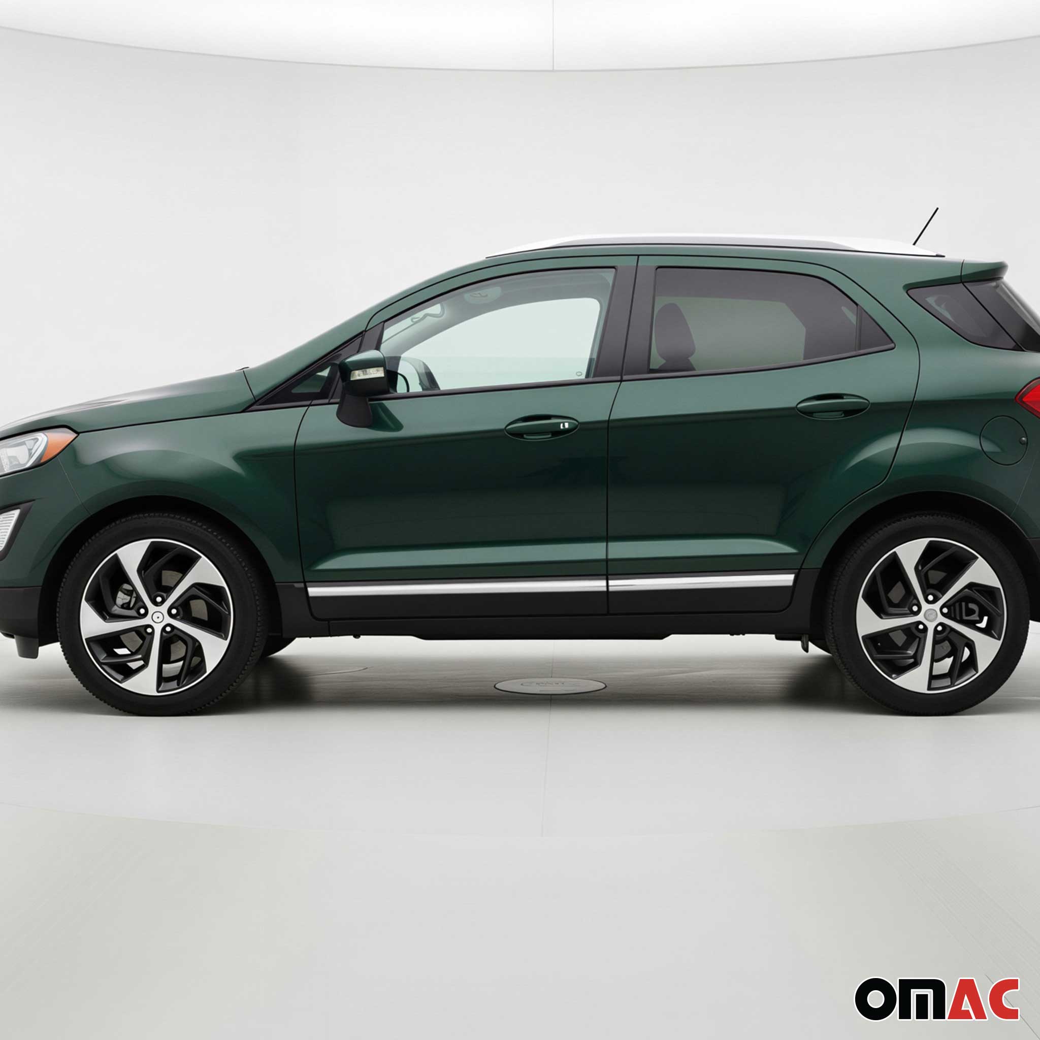 Seitentürleiste Türleisten Türschutzleiste für Ford Ecosport 2012-2024 Chrom 4x